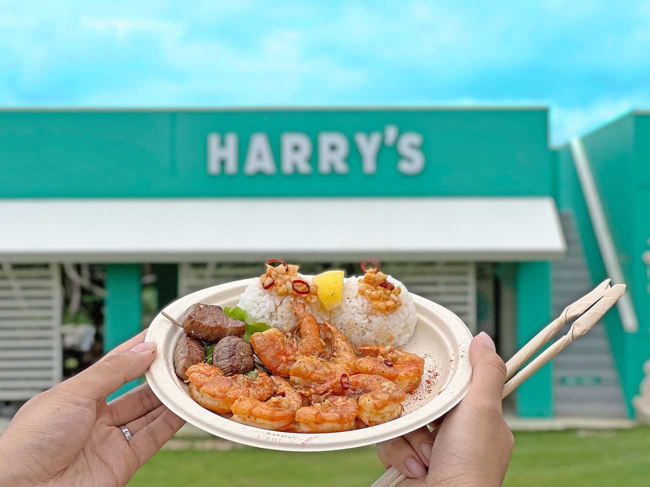 해리스쉬림프 트럭 HARRY'S 오키나와섬여행 미야코지마 맛집 - 14