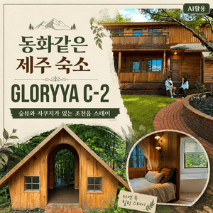 제주 글로리야 C-2층|조천읍 감성 숙소 솔직 후기 - 1