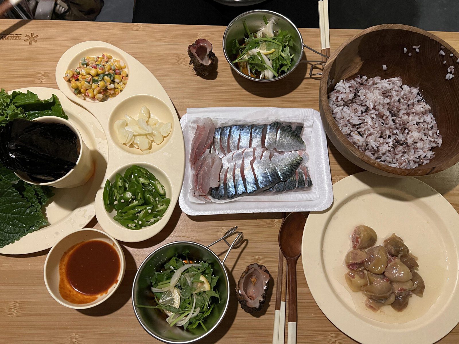 통영 먹거리 추천 서호시장 시락국, 고등어회, 충무김밥, 꿀빵 - 13