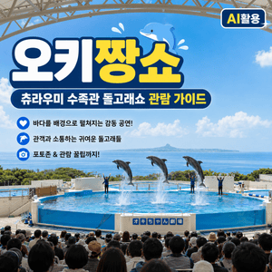 오키짱쇼┃츄라우미 수족관 돌고래쇼 관람 가이드 - 3