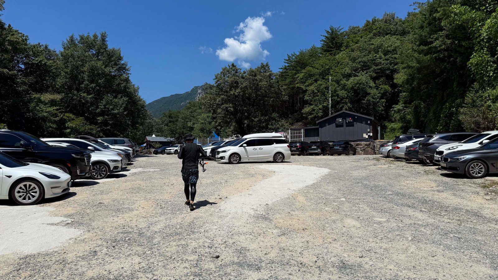 미시령계곡 미시령 폭포민박 주차장