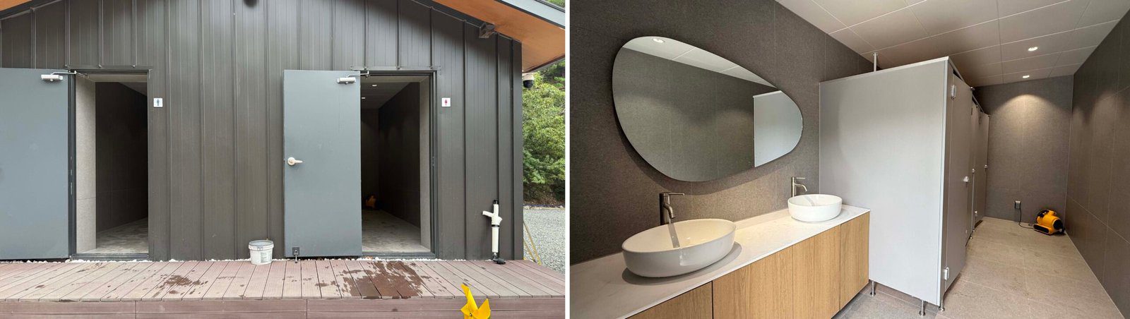 미시령계곡 미시령 폭포민박 편의시설 화장실