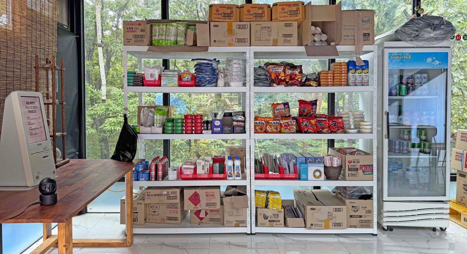 미시령계곡 미시령 폭포민박 매점 파는 물품