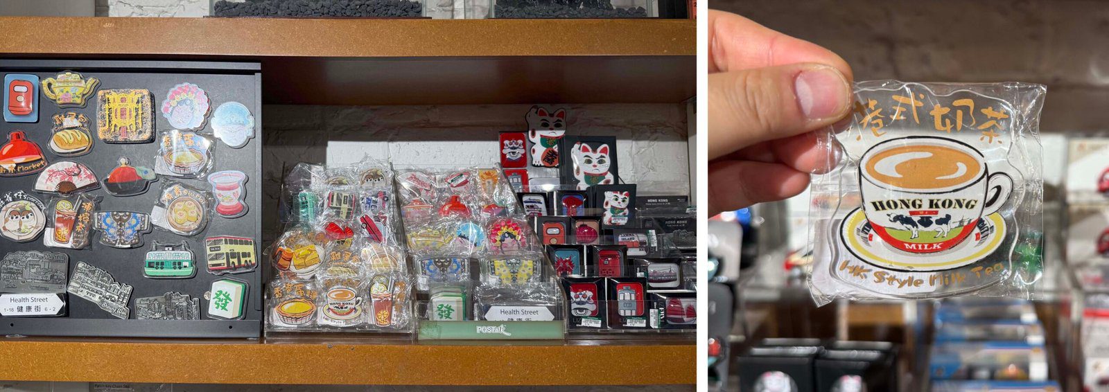 홍콩 기념품샵 Good of Desire 6가지 추천템 홍콩 G.O.D_홍콩 마그넷