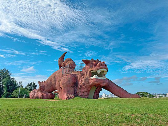 시사미끄럼틀 카마마미네공원 미야코지마여행에서 꼭 가봐야 할 곳 - 1