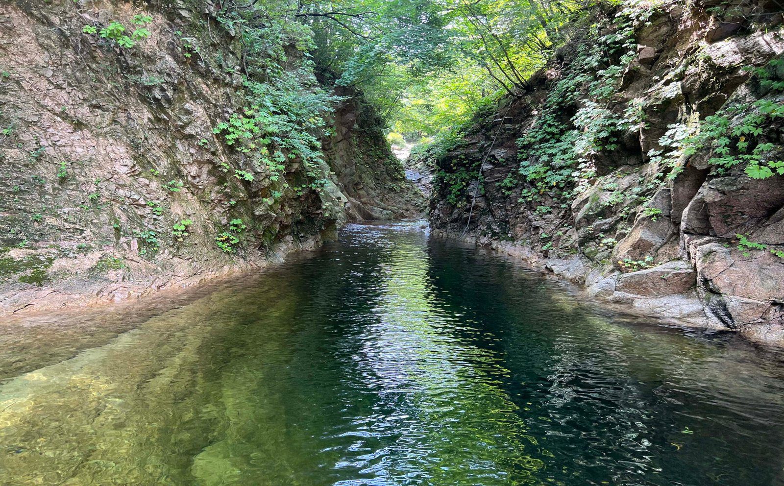 국내여름휴가지 미시령계곡 깊은 계곡 계곡포인트