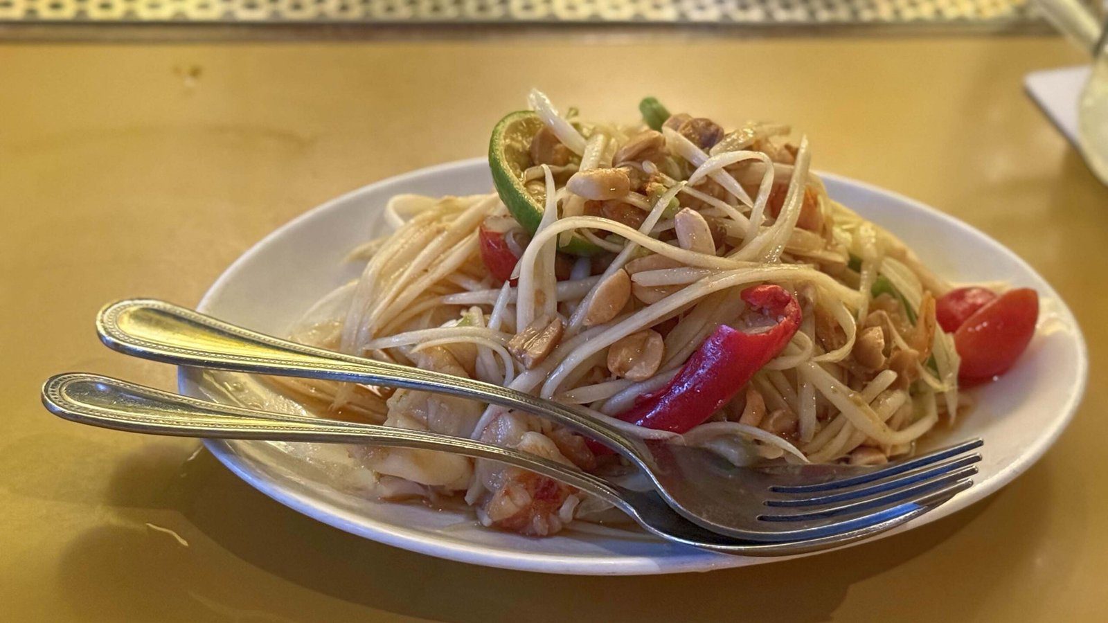 홍콩 맛집 태국음식점 차차완 Cha Cha Wan 에서 메뉴 3개로 저녁한끼 해결 - 6