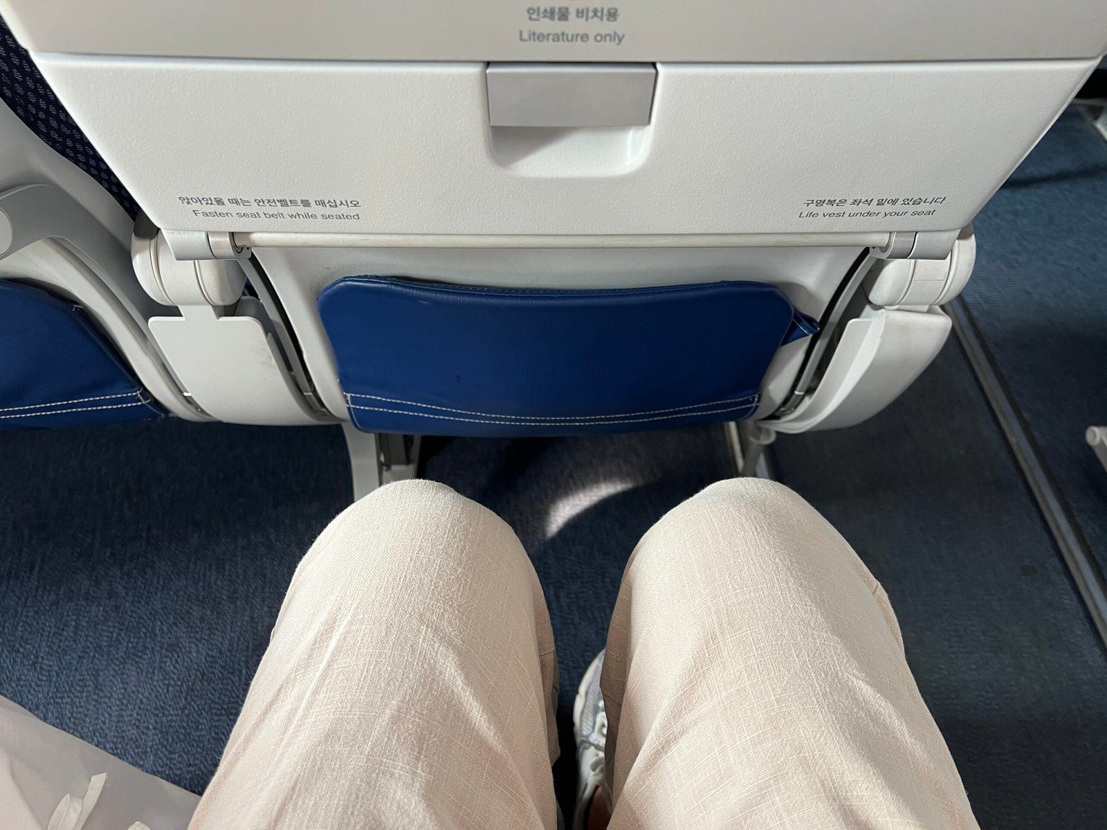 에어프레미아 YP801편 좌석간격