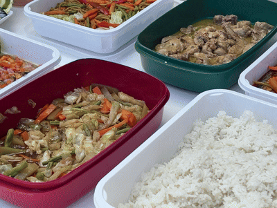 엘니도 호핑투어C 점심식사 메뉴