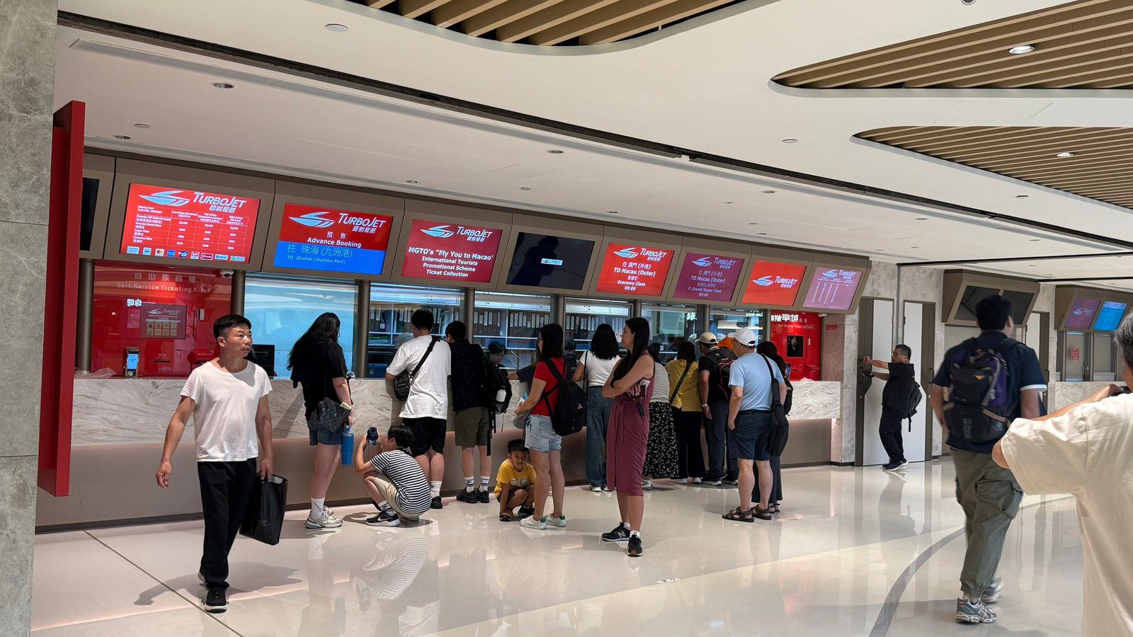 홍콩 터보젯 페리 타고 홍콩에서 마카오 이동하기┃홍콩마카오페리터미널에서 마카오 외항터미널 도착 후기 홍콩 터보젯 페리 마카오페리터미널