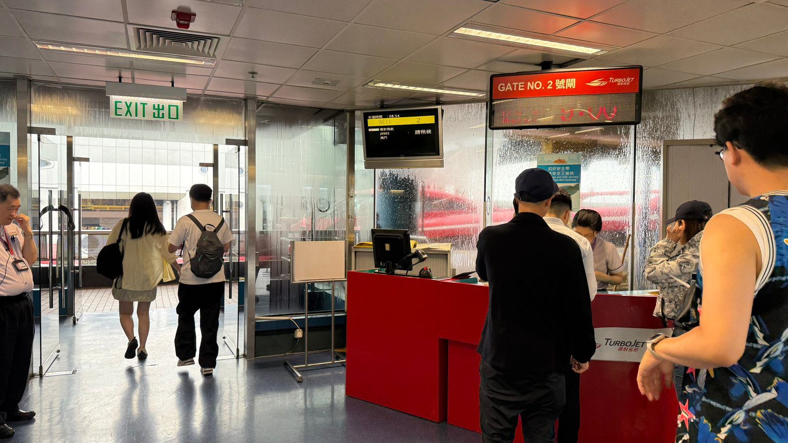 홍콩 터보젯 페리 타고 홍콩에서 마카오 이동하기┃홍콩마카오페리터미널에서 마카오 외항터미널 도착 후기 - 20