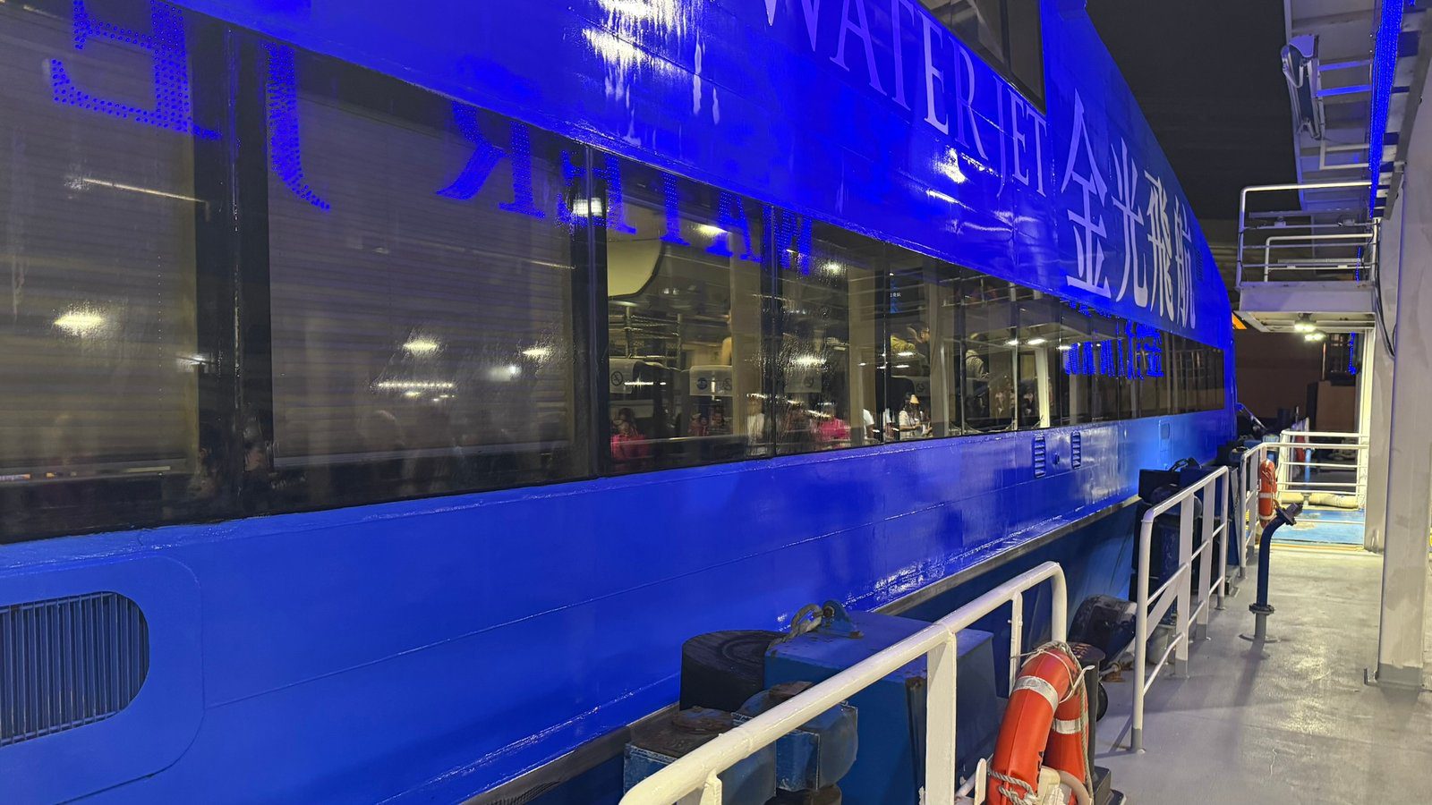 코타이 워터젯 페리 예약 및 마카오 타이파 페리 터미널 이용 꿀팁 정리 코타이 워터젯 페리의 모습