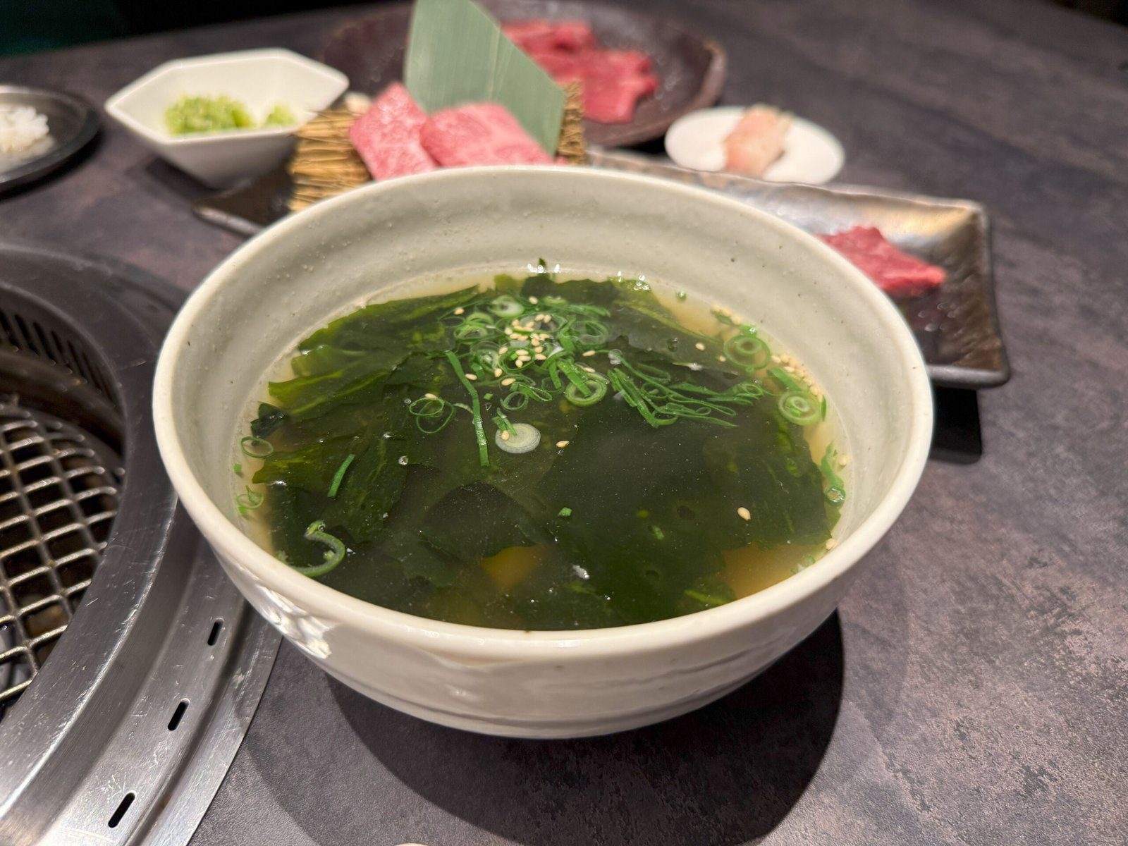 교토 야키니쿠 맛집 쿠로자쿠라 하치조구치 미역국