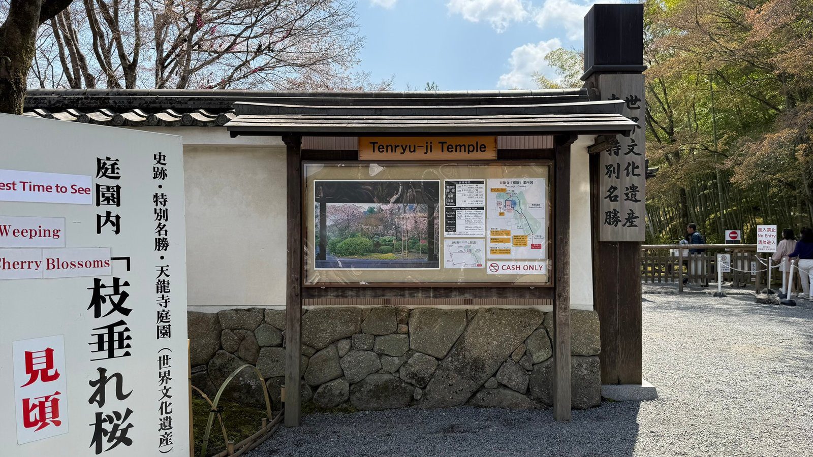 텐류지 4월 교토 벚꽃명소┃아라시야마 정원 입장료와 가는 법 완벽 가이드 - 2