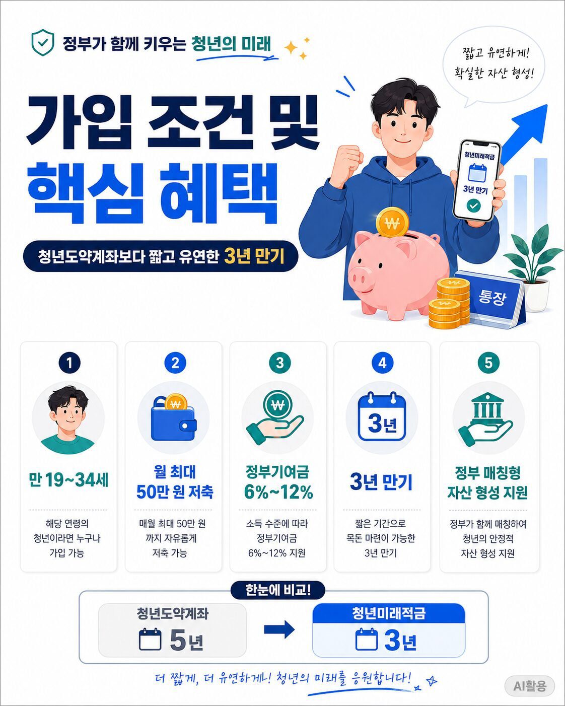 청년미래적금 가입 조건 및 혜택
