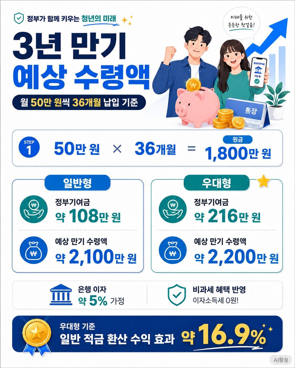 청년미래적금 예상수령액