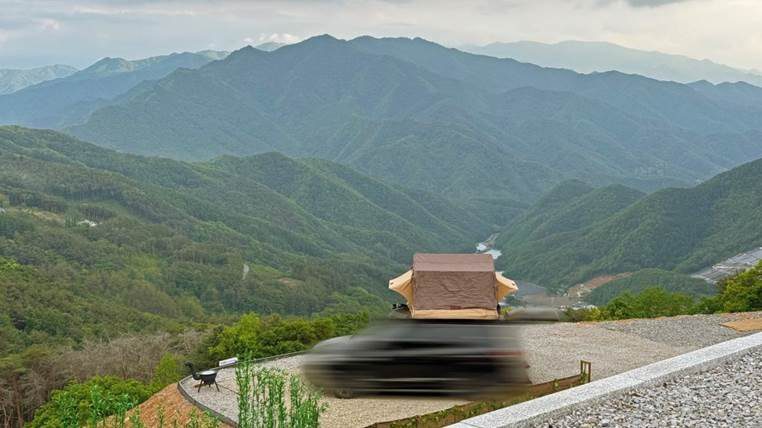 숨사이트 피칭으로 인해 시야가 가려진 모습